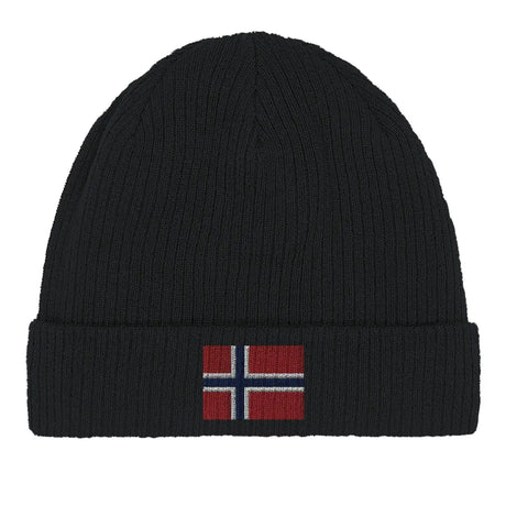 Bonnet en coton drapeau du svalbard et de jan mayen - pixelformaflag