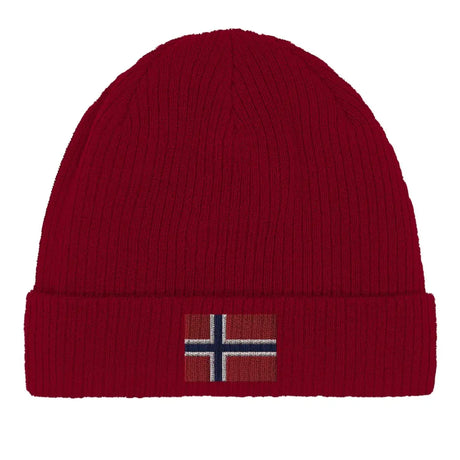 Bonnet en coton drapeau du svalbard et de jan mayen - pixelformaflag