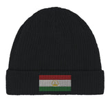Bonnet en coton drapeau du tadjikistan - pixelformaflag