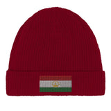 Bonnet en coton drapeau du tadjikistan - pixelformaflag