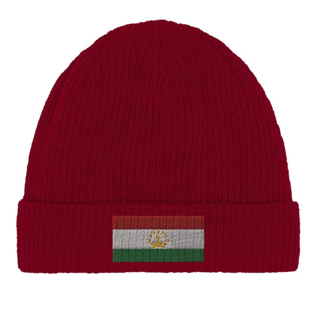 Bonnet en coton drapeau du tadjikistan - pixelformaflag