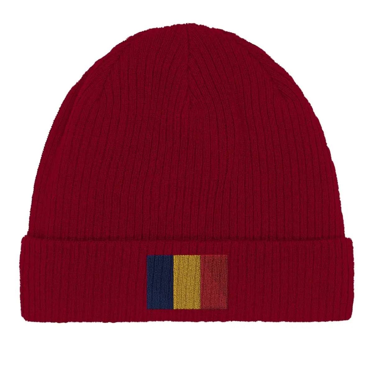 Bonnet en coton drapeau du tchad - pixelformaflag