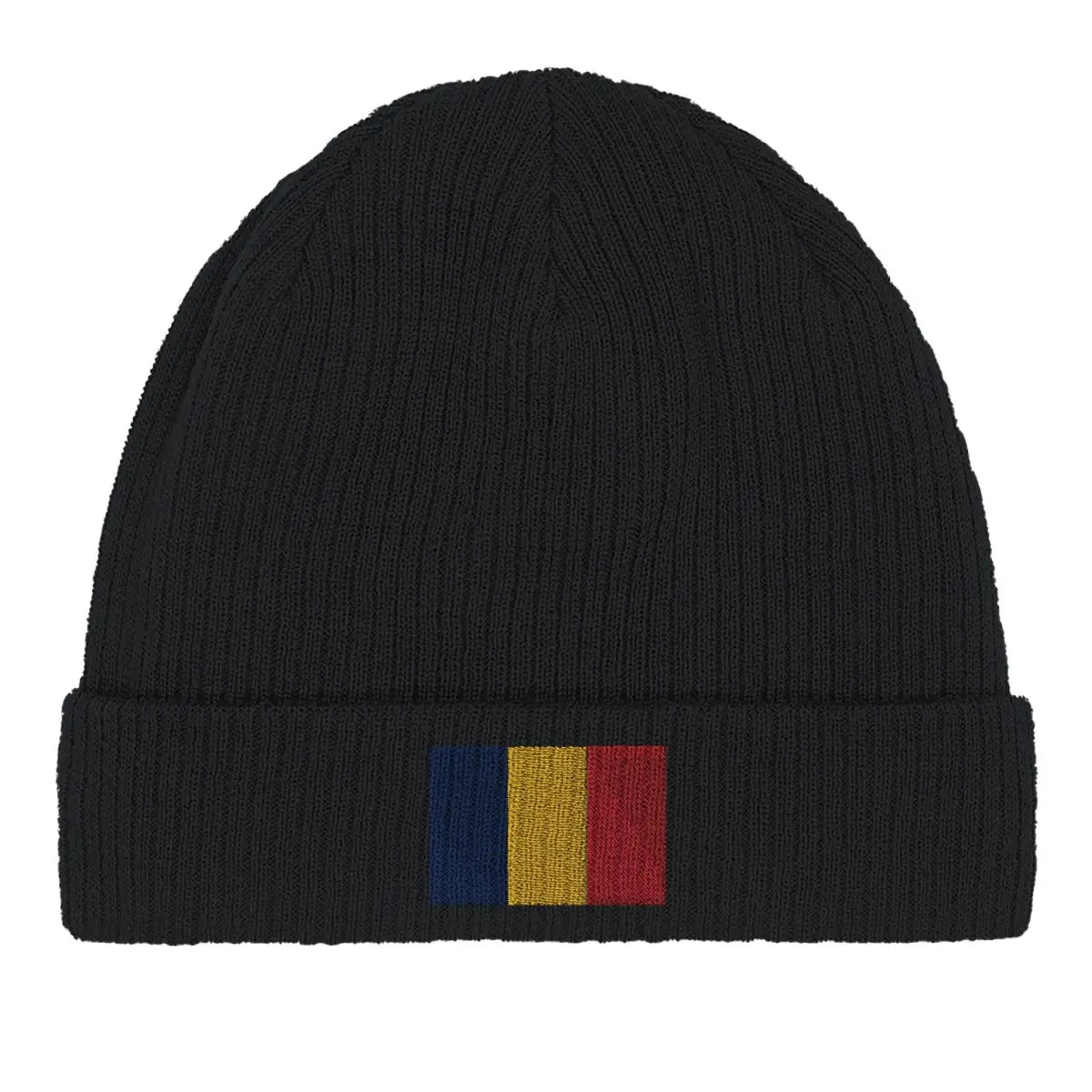 Bonnet en coton drapeau du tchad - pixelformaflag