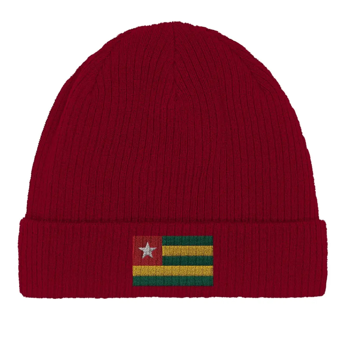 Bonnet en coton drapeau du togo - pixelformaflag