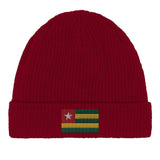 Bonnet en coton drapeau du togo - pixelformaflag
