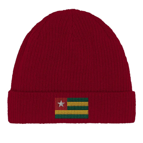 Bonnet en coton drapeau du togo - pixelformaflag
