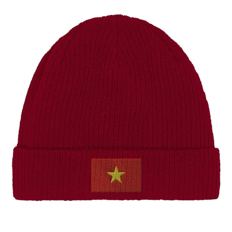 Bonnet en coton drapeau du viêt nam - pixelformaflag