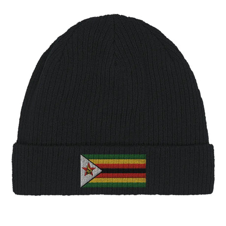 Bonnet en coton drapeau du zimbabwe - pixelformaflag
