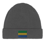 Bonnet en coton gabon broderie respirabilité optimale