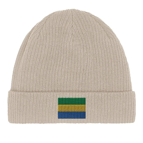 Bonnet en coton gabon broderie respirabilité optimale