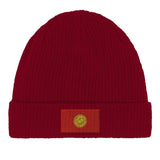 Bonnet kirghizistan coton naturel broderie respirabilité