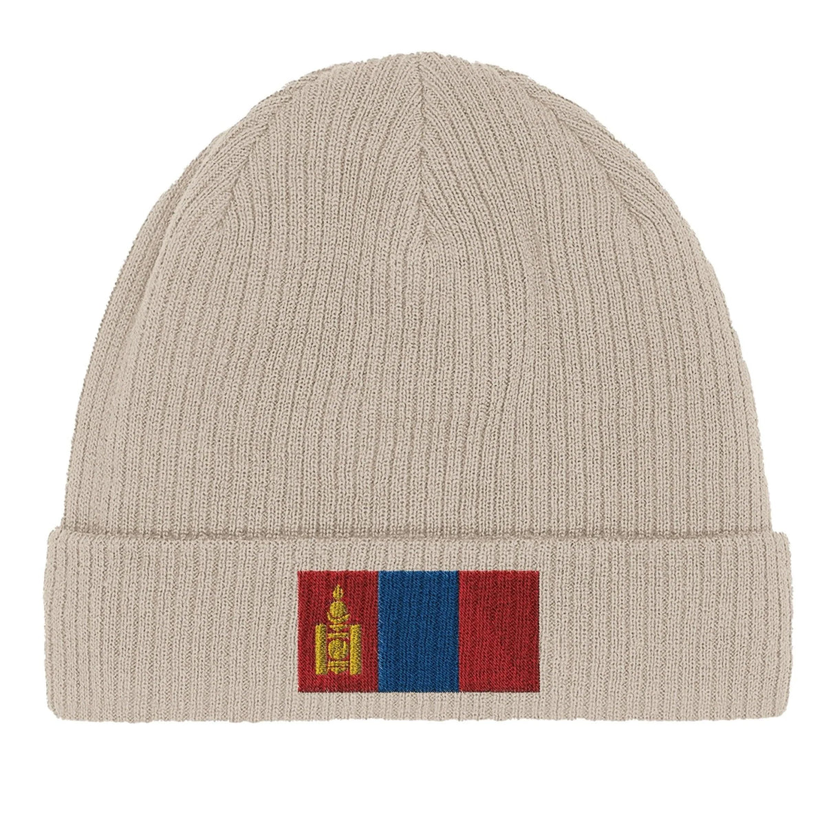 Bonnet mongolie coton naturel broderie usage quotidien