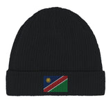 Bonnet namibie coton naturel broderie usage quotidien