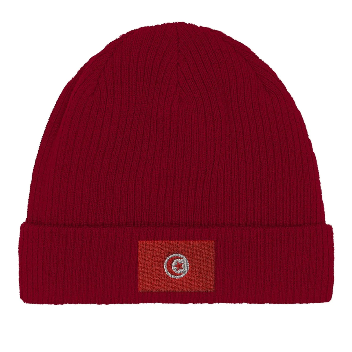 Bonnet tunisie coton naturel broderie usage quotidien