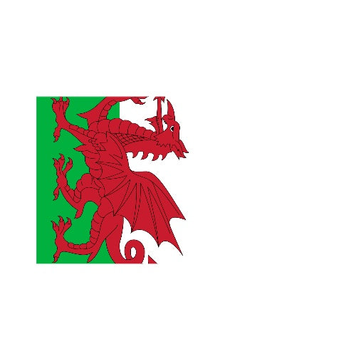 Fanion Table Drapeau Pays de Galles en Polyester
