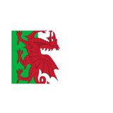 Fanion Table Drapeau Pays de Galles en Polyester
