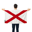 Cape drapeau alabama polyester léger à enfiler événements sportifs
