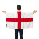 Cape drapeau angleterre polyester léger pour événements sportifs
