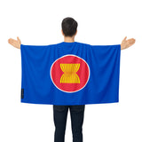 Cape drapeau asean polyester léger pour événements sportifs