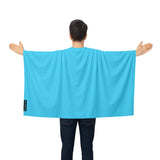 Cape drapeau bleu france polyester léger à enfiler