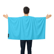 Cape drapeau bleu france polyester léger à enfiler