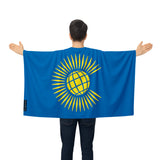 Cape drapeau commonwealth polyester léger à enfiler