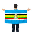 Cape drapeau communauté d’afrique de l’est polyester léger