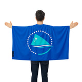 Cape drapeau communauté du pacifique polyester léger