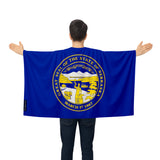 Cape drapeau nebraska polyester léger à enfiler événements