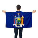 Cape drapeau new york polyester léger à enfiler durable
