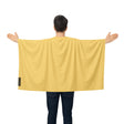 Cape drapeau orange clair france polyester léger à enfiler