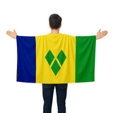 Cape drapeau saint-vincent-et-les-grenadines polyester léger