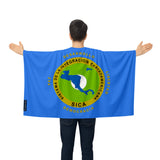 Cape drapeau système d’intégration polyester léger à enfiler