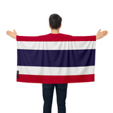 Cape drapeau thaïlande en polyester léger à enfiler