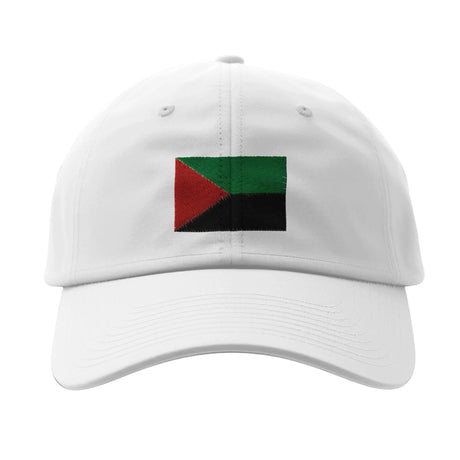 Casquette coton martinique broderie drapeau matériau durable