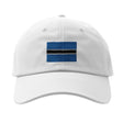 Casquette drapeau botswana coton broderie style épuré