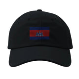 Casquette drapeau cambodge coton broderie confortable