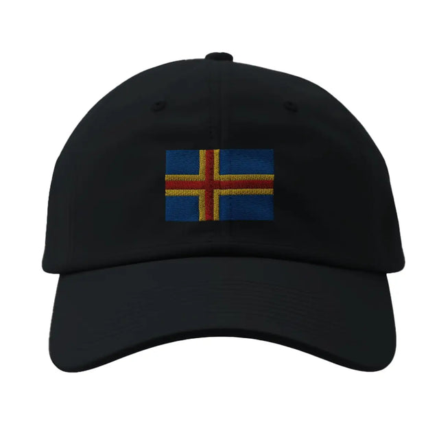 Casquette drapeau d’åland - pixelformaflag