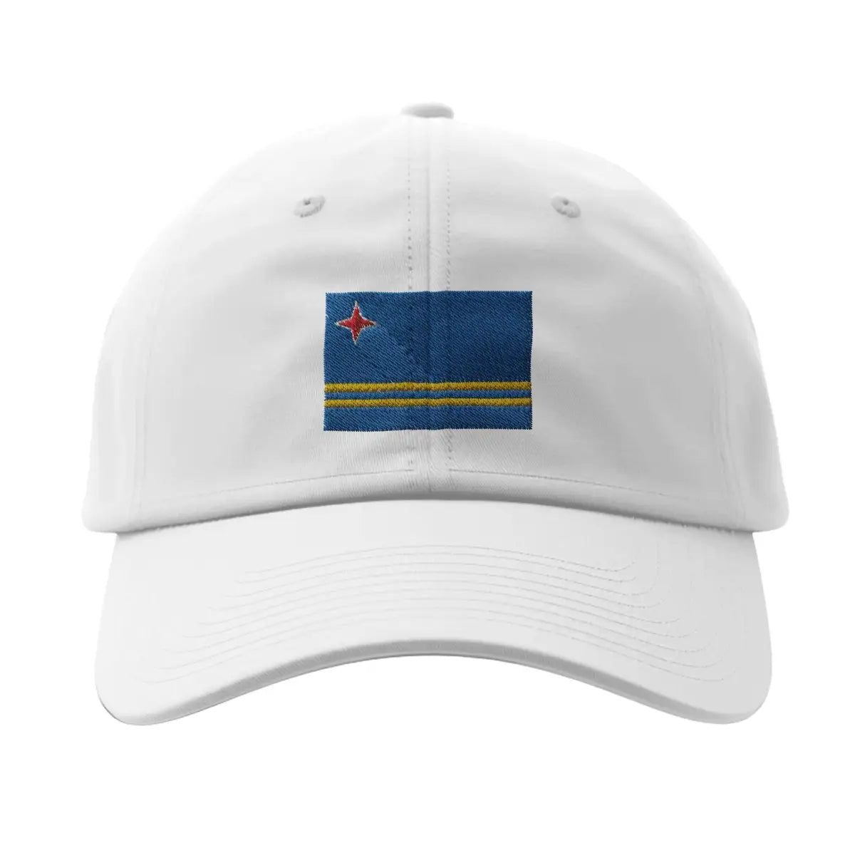 Casquette drapeau d’aruba - pixelformaflag