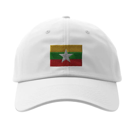 Casquette drapeau de la birmanie - pixelformaflag