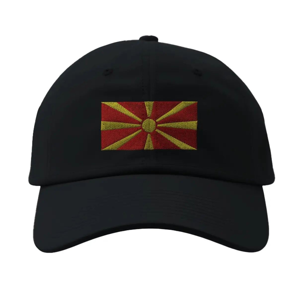 Casquette Drapeau de la Macédoine du Nord - Pixelforma 