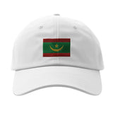 Casquette drapeau de la mauritanie - pixelformaflag