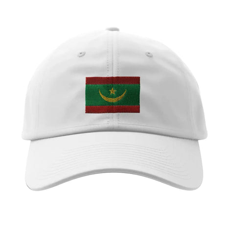 Casquette drapeau de la mauritanie - pixelformaflag