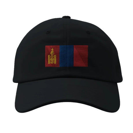 Casquette drapeau de la mongolie - pixelformaflag