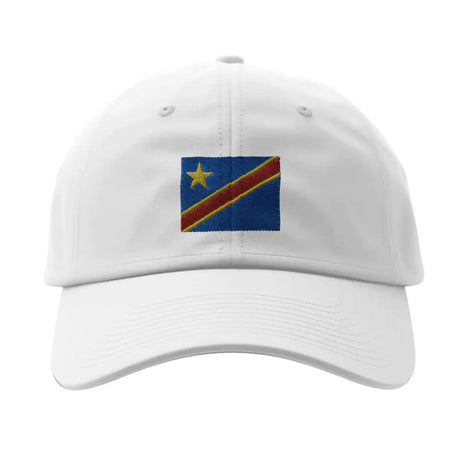 Casquette drapeau de la république démocratique du congo - pixelformaflag