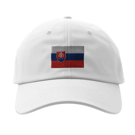 Casquette drapeau de la slovaquie - pixelformaflag