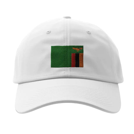 Casquette drapeau de la zambie - pixelformaflag