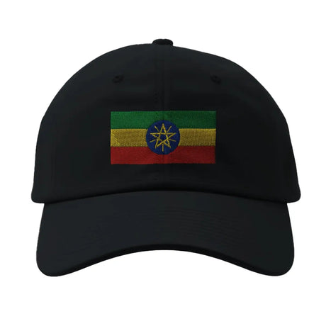 Casquette drapeau de l’éthiopie - pixelformaflag