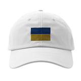 Casquette drapeau de l’ukraine - pixelformaflag