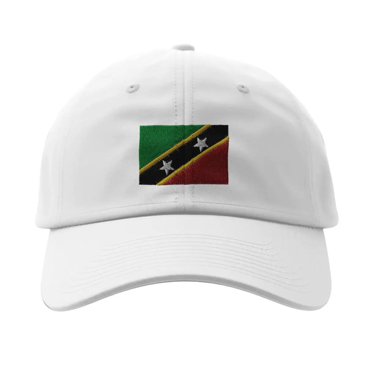 Casquette drapeau de saint-christophe-et-niévès - pixelformaflag